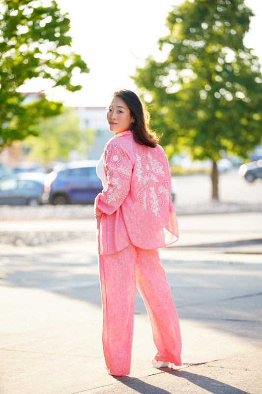 Flamingo Rush Coord Set