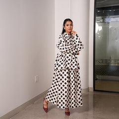 Polka Skirt Set