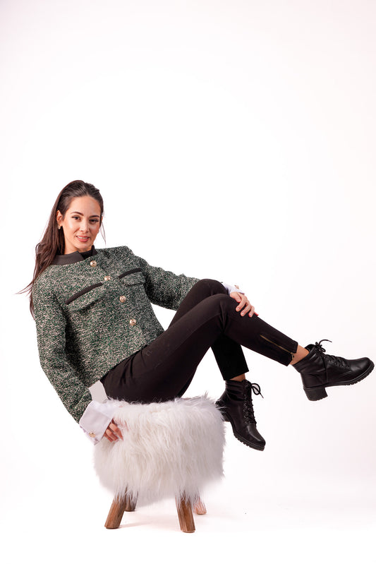 Sage Glow Blazer