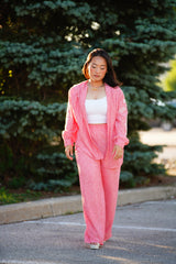 Flamingo Rush Coord Set