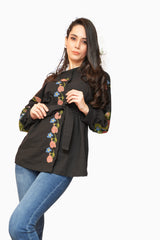 Floral Bloom – Black