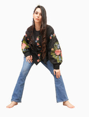 Floral Bloom – Black