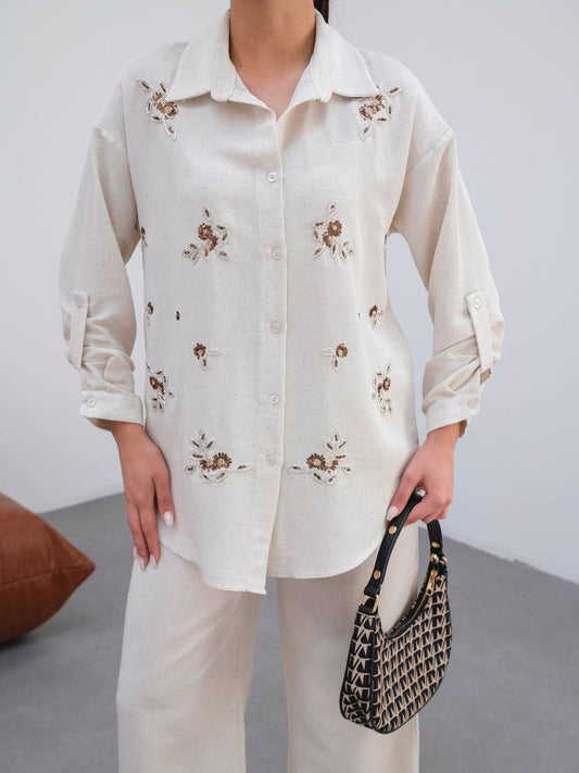 Ivory Stone Coord Set