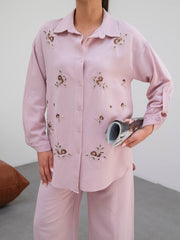 Pink Stone Coord Set