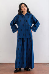 Indigo Skirt Set