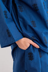 Indigo Skirt Set