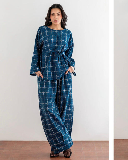 Bluela Shirt and Pant Set