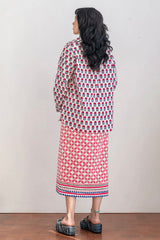 Block Printed Dress + Shirt
