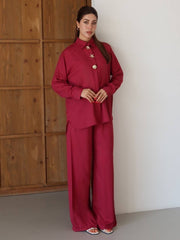 Magenta Ruby Coord Set