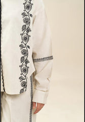 Embroidered Shirt and Pant Set