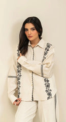 Embroidered Shirt and Pant Set